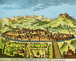 Goriška grofija in z njo Zgornje Posočje je bilo obmejno območje, zato je tu potekal  pomemben meddržavni trgovinski promet. Predvsem prebivalci Kobariškega so z mestom Čedad, ki se je nahajal v sosednji Beneški republiki, živahno trgovali tudi po prehodu pod avstrijsko oblast. Zaradi številnih državnih omejitev pogosto tudi po tihotapskih poteh. (Arhiv Tolminskega muzeja)