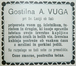 Ročni kažipot po Goriškem in Gradiščanskem za leto 1907.
