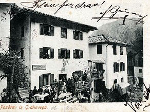 Grahovo ob Bači leta 1903 Grahovo ob Bači leta 1903
