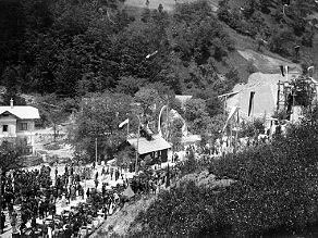 Slovesnost ob odprtju Bohinjskega predora Slovesnost ob odprtju Bohinjskega predora