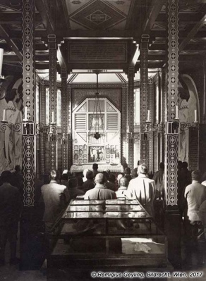 Soldiers at holy mass in their temple. Geyling Family Archive, Tolmin Museum. Soldiers at holy mass in their temple. Geyling Family Archive, Tolmin Museum.